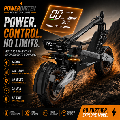 T10 Foldable Off‑Road E‑Scooter