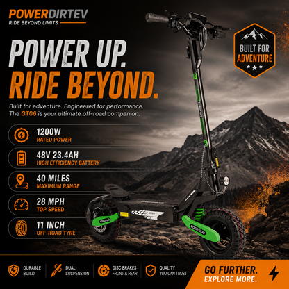 GT06 Electric Off Road Scooter